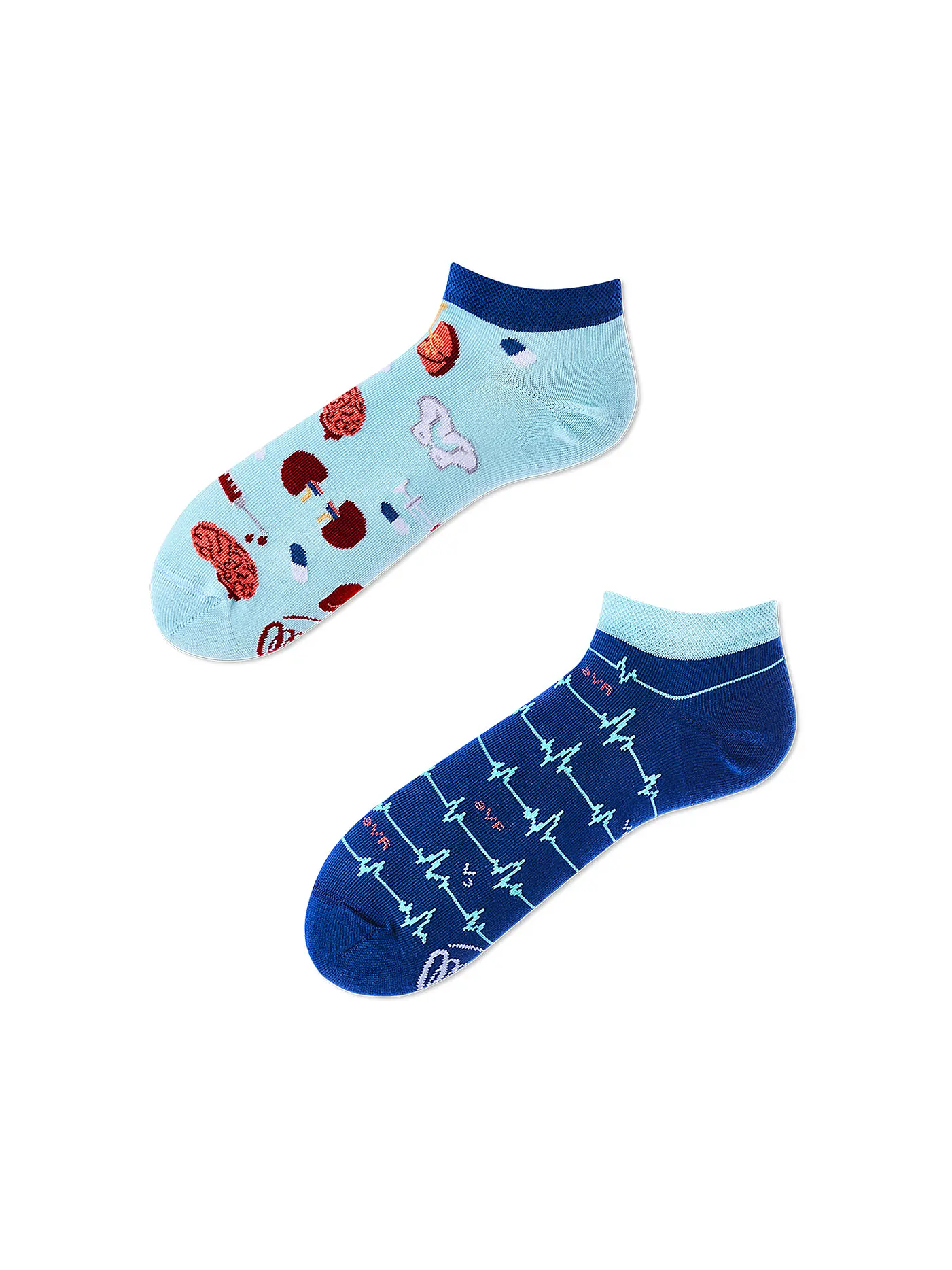 MANY MORNINGS | Damen Sneaker Socken  DR SOCK blau | 